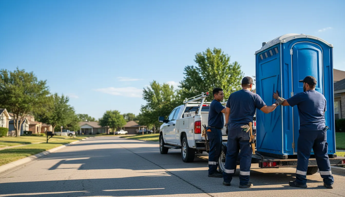 Portable Toilet Rental in East Hanover, NJ near me